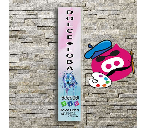Mini pendón Personalizado